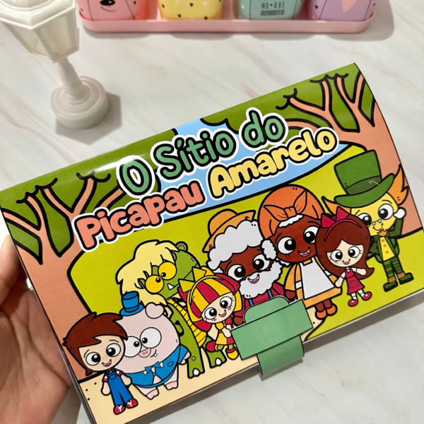LIVRO 3D- SÍTIO DO PICAPAU AMARELO