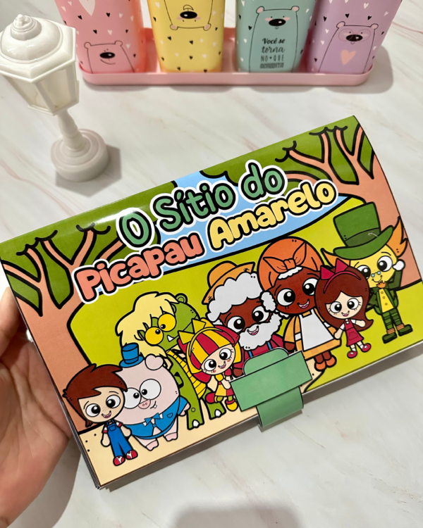 LIVRO 3D- SÍTIO DO PICAPAU AMARELO - Imagem 3