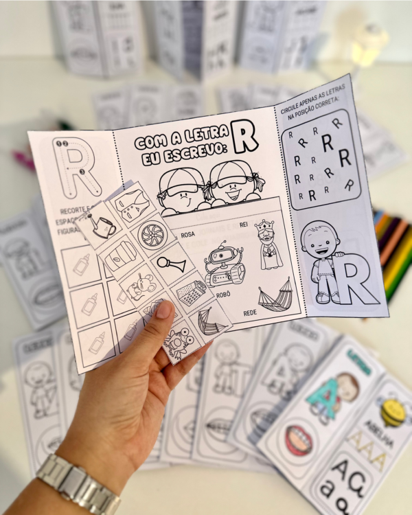 LAPBOOK DO ALFABETO - Imagem 2