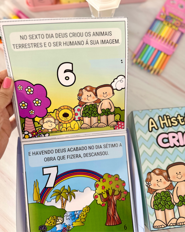 LIVRO NA CAIXA: A HISTÓRIA DA CRIAÇÃO - Imagem 2