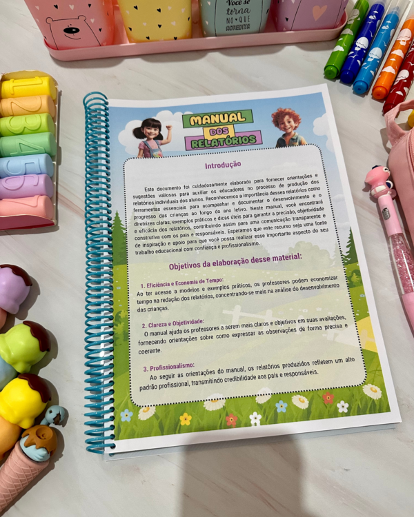 MANUAL DOS RELATÓRIOS- MATERNAL E PRÉ-ESCOLA - Imagem 2