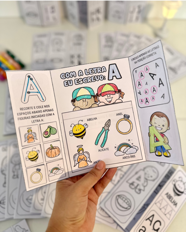 LAPBOOK DO ALFABETO - Imagem 3