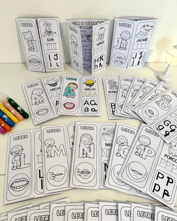 LAPBOOK DO ALFABETO