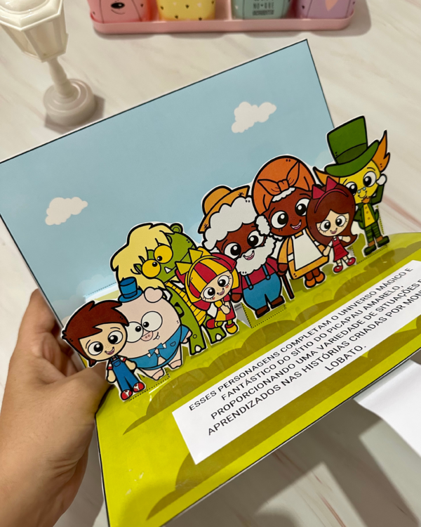 LIVRO 3D- SÍTIO DO PICAPAU AMARELO - Imagem 4