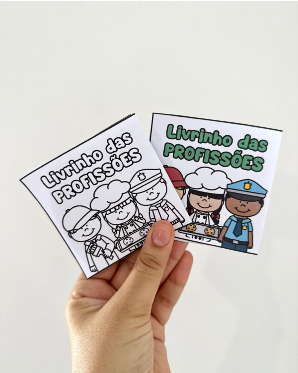 ATIVIDADE DIA DO TRABALHO E LIVRINHO DAS PROFISSÕES - Imagem 3