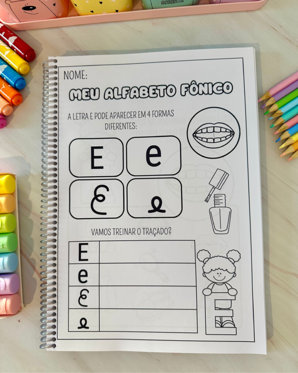 APOSTILA MEU ALFABETO FÔNICO - Imagem 2