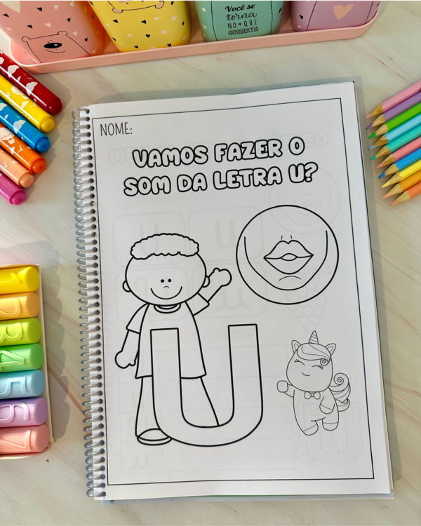 APOSTILA MEU ALFABETO FÔNICO - Imagem 3
