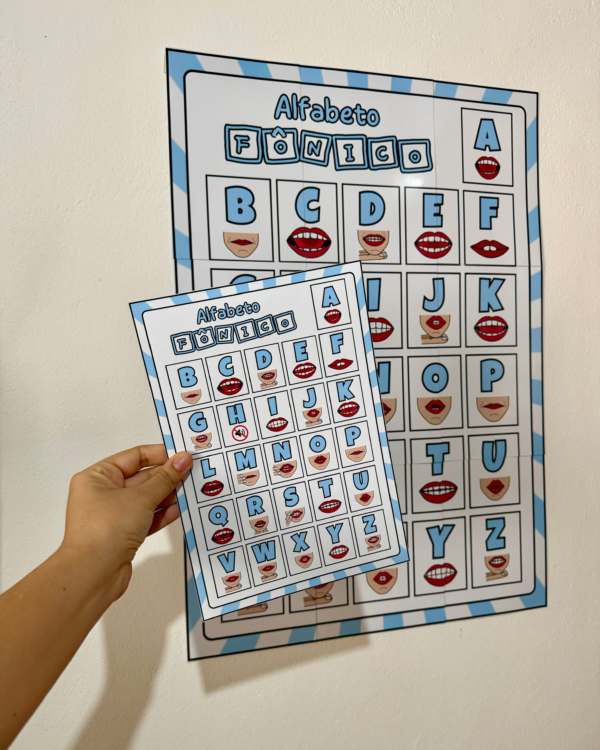 CARTAZ ALFABETO FÔNICO