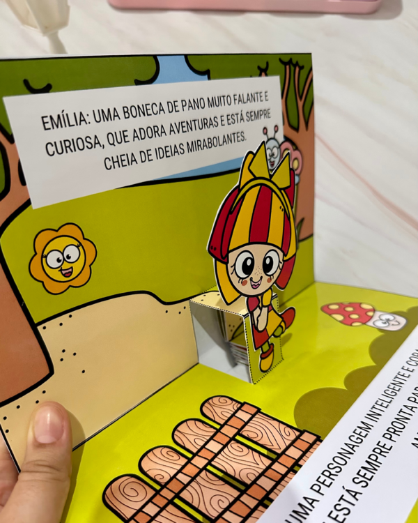LIVRO 3D- SÍTIO DO PICAPAU AMARELO - Imagem 2