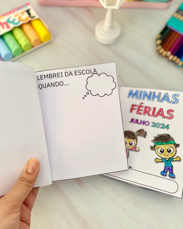REVISTINHA MINHAS FÉRIAS - Imagem 3