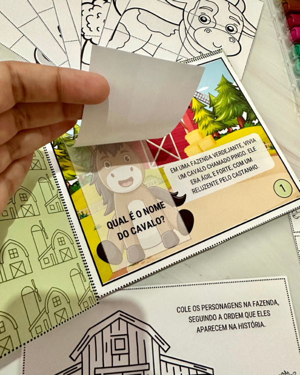 LIVRINHO: AVENTURAS NA FAZENDA - Imagem 6