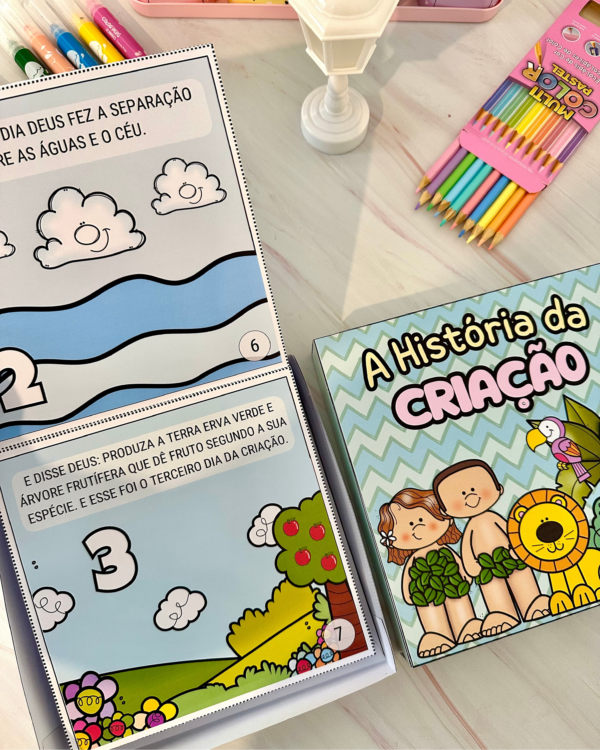 LIVRO NA CAIXA: A HISTÓRIA DA CRIAÇÃO - Imagem 4