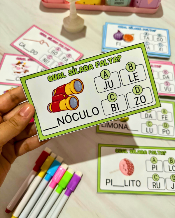 ASSINALE A SÍLABA - Imagem 4
