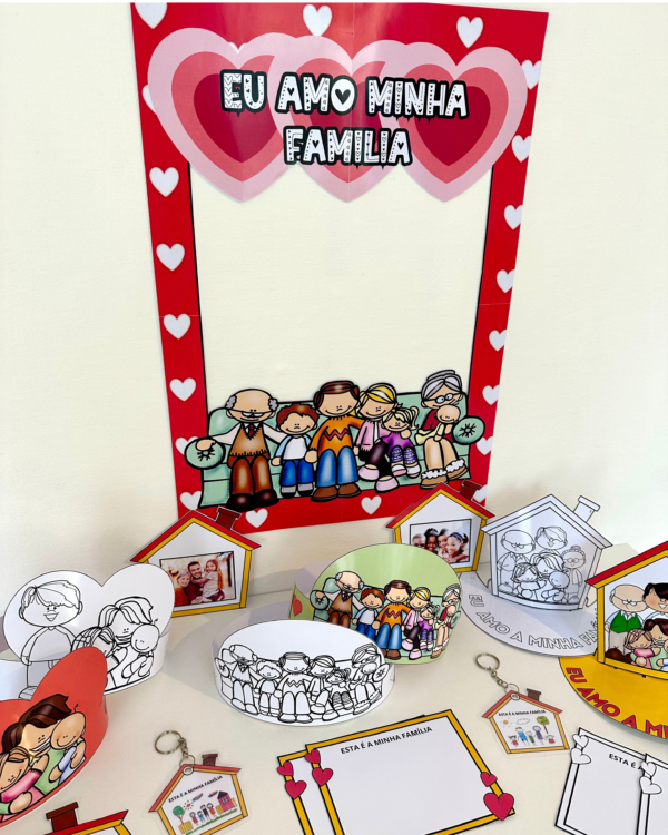 KIT LEMBRANCINHAS E MOLDURA- DIA DA FAMÍLIA - Imagem 4