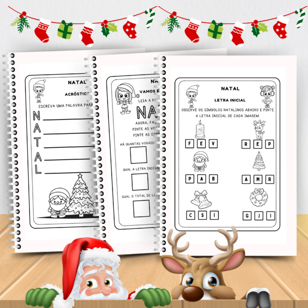 ATIVIDADES NATAL- ALFABETIZAÇÃO - Image 3
