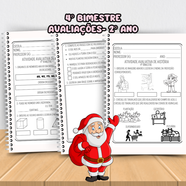 AVALIAÇÕES 2º ANO- 4º BIMESTRE - Imagem 4