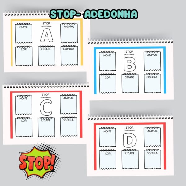 KIT STOP- ADEDONHA - Imagem 2