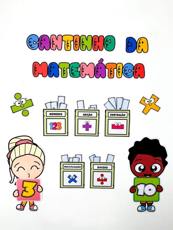 CANTINHO DA MATEMÁTICA CRIANÇAS