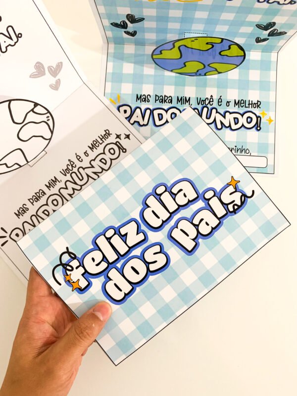 CARTÃO 3D DIA DOS PAIS - Imagem 2