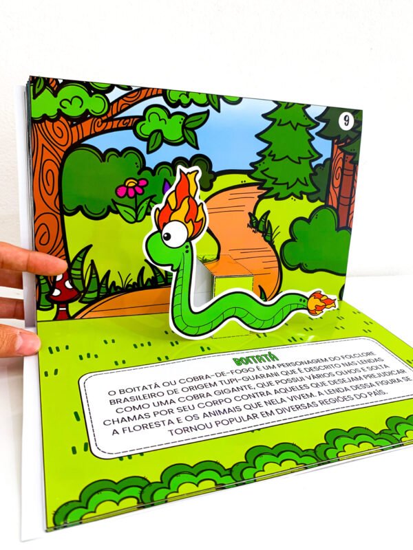 LIVRO 3D- PERSONAGENS DO FOLCLORE - Imagem 3