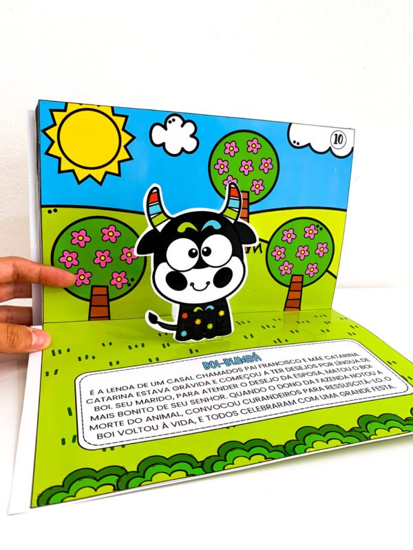 LIVRO 3D- PERSONAGENS DO FOLCLORE - Imagem 4