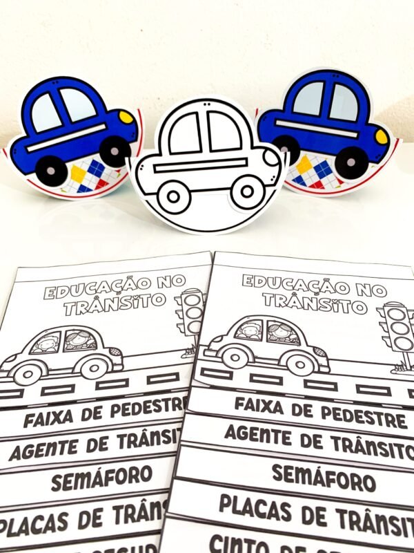 KIT ATIVIDADES TRÂNSITO - Imagem 4