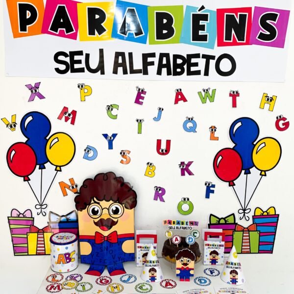 ANIVERSÁRIO DO SEU ALFABETO
