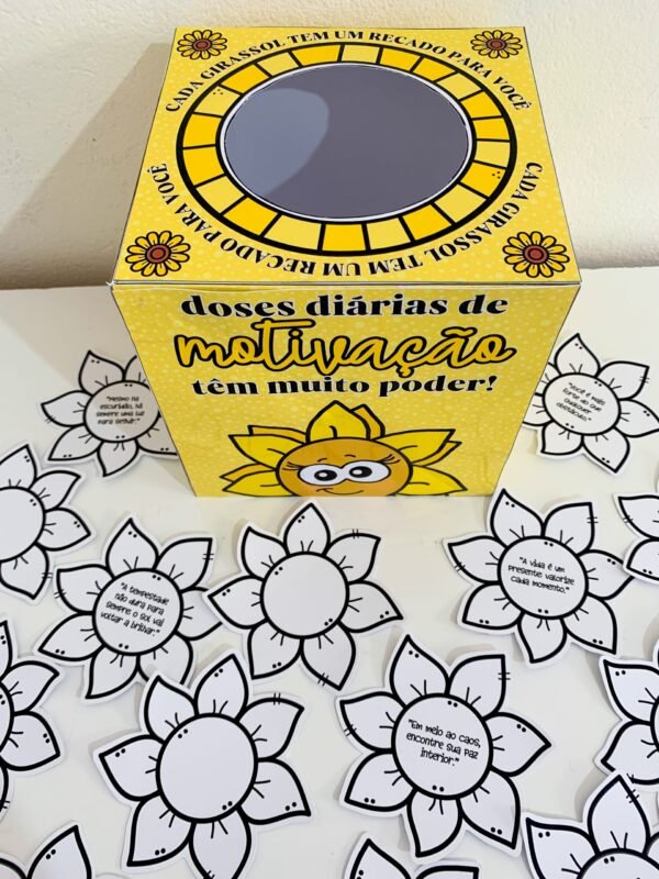 CAIXA MOTIVACIONAL SETEMBRO AMARELO - Imagem 2