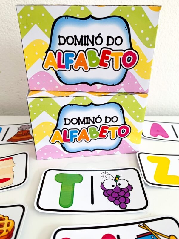 DOMINÓ DO ALFABETO - Imagem 4