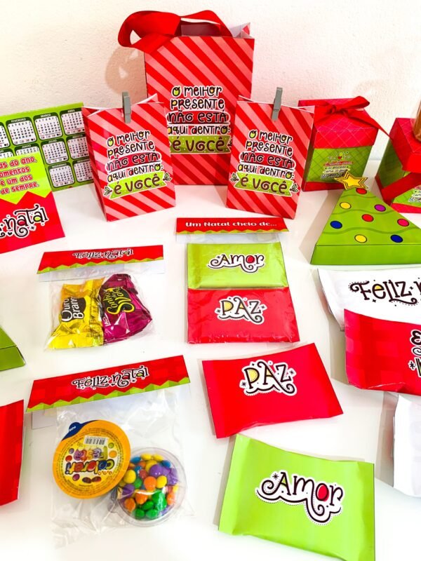 KIT LEMBRANCINHAS TEMA NATAL