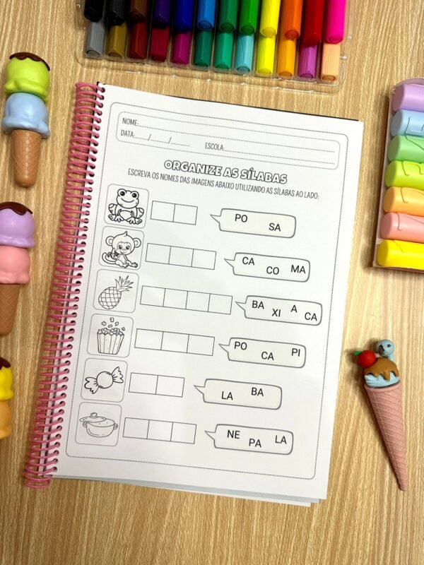 ORGANIZE AS SÍLABAS SIMPLES - Image 5