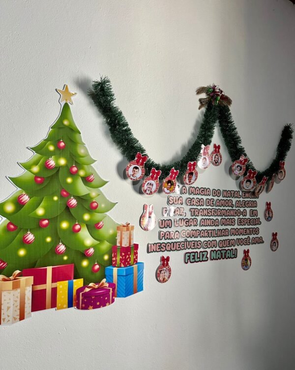 PAINEL DE NATAL COM FOTOS EDITÁVEIS - Image 3