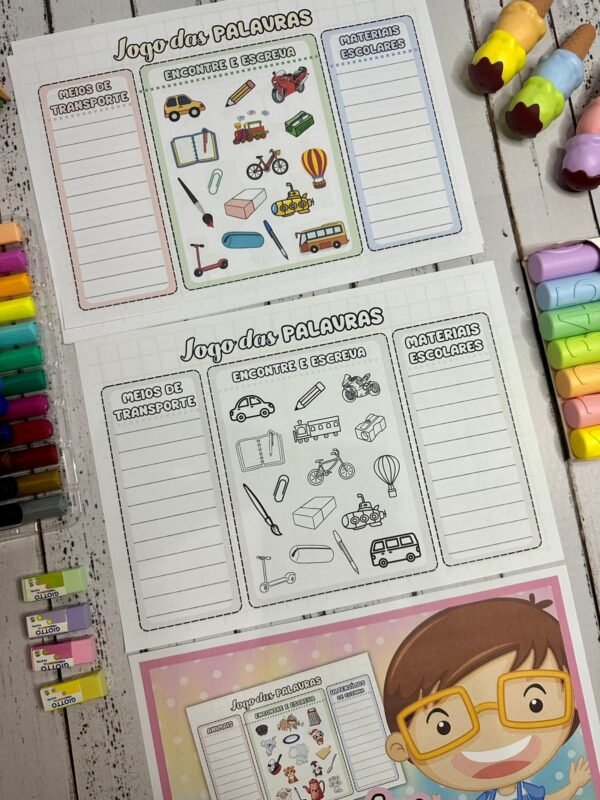 JOGO DAS PALAVRAS