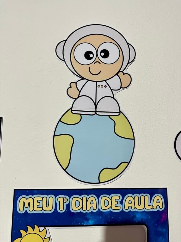 KIT DECORAÇÃO SALA DE AULA ASTRONAUTA - Image 13