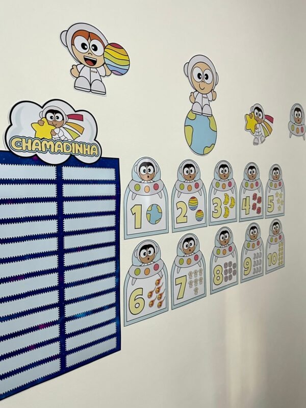 KIT DECORAÇÃO SALA DE AULA ASTRONAUTA - Image 10