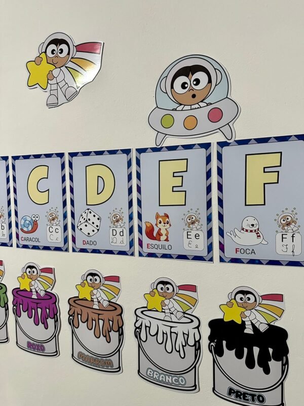 KIT DECORAÇÃO SALA DE AULA ASTRONAUTA - Image 3