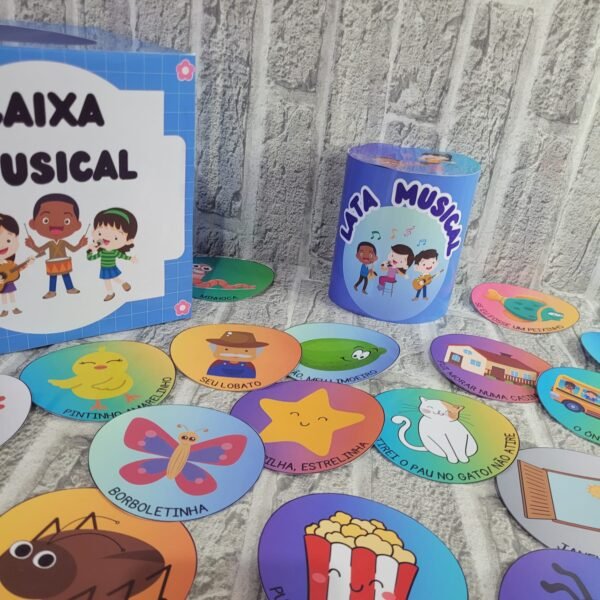 CAIXA E LATA MUSICAL - Imagem 7