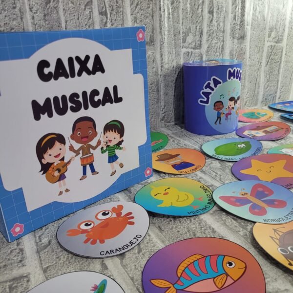 CAIXA E LATA MUSICAL - Imagem 5