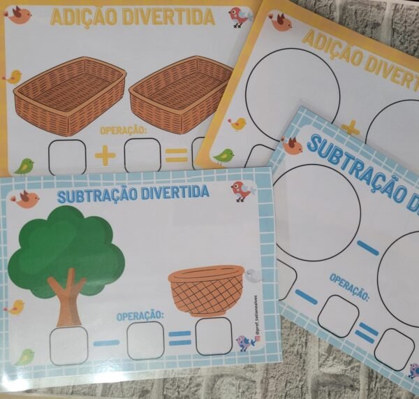 ADIÇÃO E SUBTRAÇÃO DIVERTIDAS