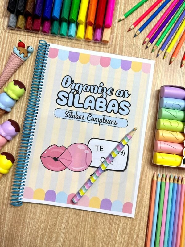 KIT ORGANIZE AS SÍLABAS SIMPLES E COMPLEXAS - Imagem 7