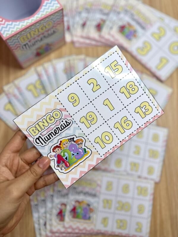 BINGO DOS NUMERAIS ATÉ 20 - Image 2