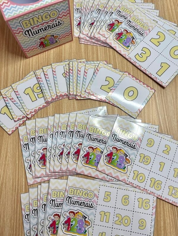 BINGO DOS NUMERAIS ATÉ 20 - Image 3