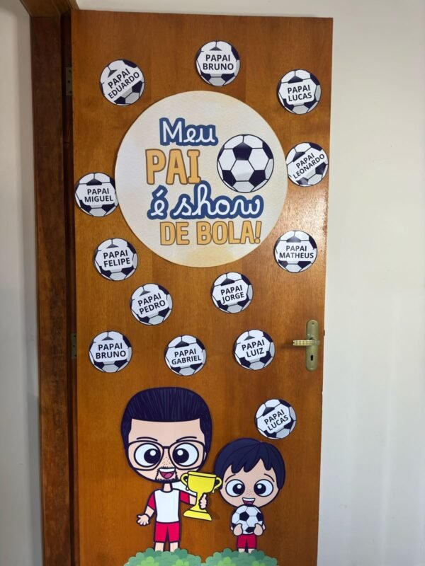 DECORAÇÃO DE PORTA- DIA DOS PAIS