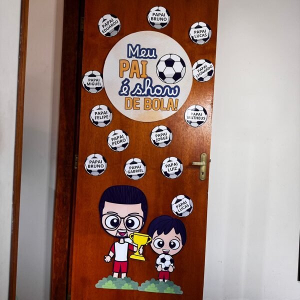 DECORAÇÃO DE PORTA- DIA DOS PAIS - Imagem 4
