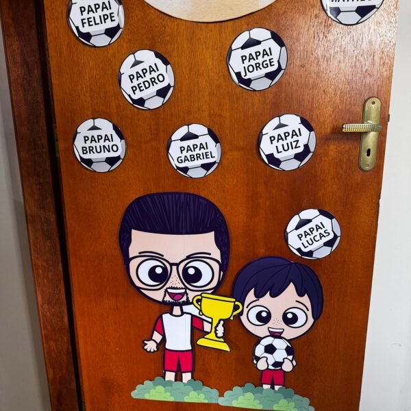 DECORAÇÃO DE PORTA- DIA DOS PAIS - Imagem 2