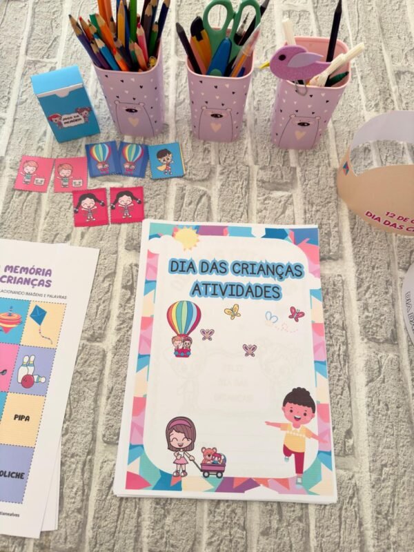 KIT ATIVIDADES DIA DAS CRIANÇAS - Imagem 4