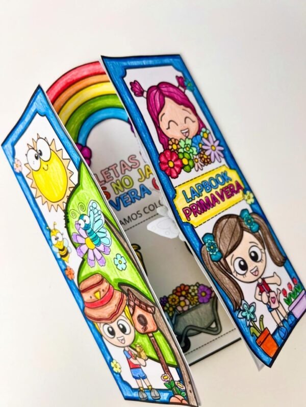 LAPBOOK PRIMAVERA - Imagem 4