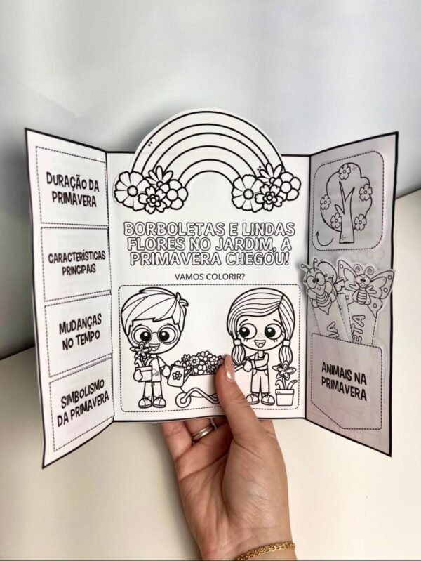 LAPBOOK PRIMAVERA - Imagem 3