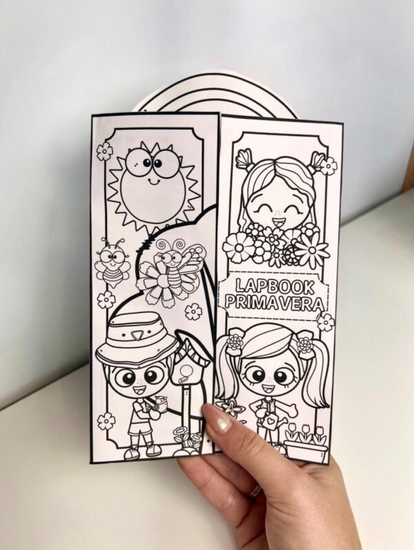 LAPBOOK PRIMAVERA - Imagem 5