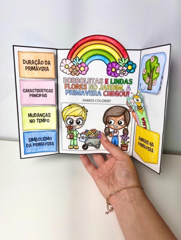 LAPBOOK PRIMAVERA - Imagem 2
